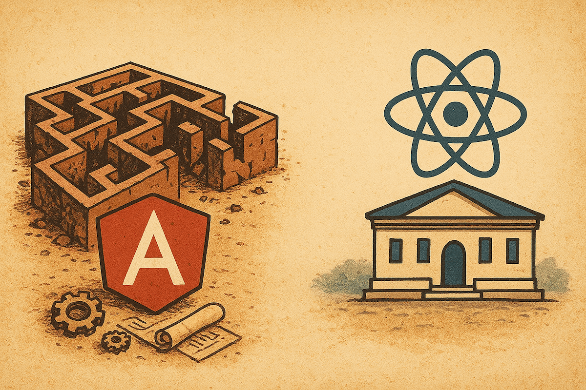 Angular Lost by Design: Thoughts from a React Developer