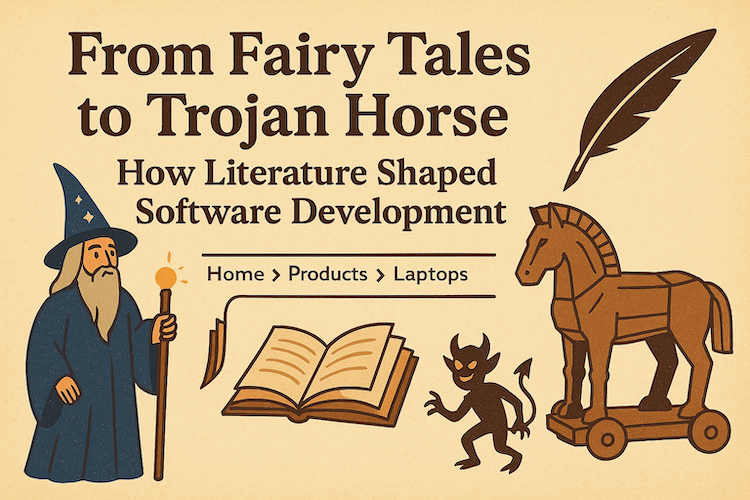 From Fairy Tales to Trojan Horse: How Literature Shaped Software Development